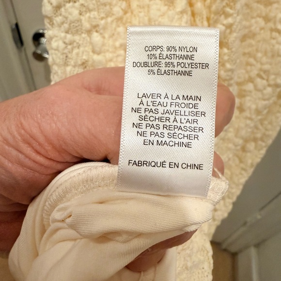 Astr Cream Textured One-Shoulder Dress - Picture 10 of 12